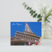 eiffel las vegas briefkaart (Staand voorkant)