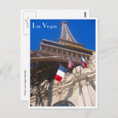 eiffel las vegas briefkaart (Voorkant / Achterkant)