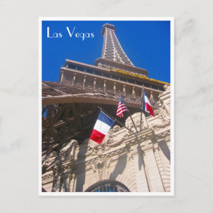 eiffel las vegas briefkaart