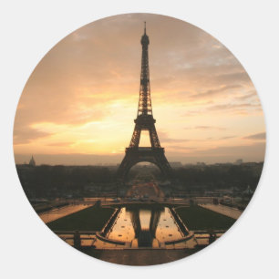 eiffel ronde sticker