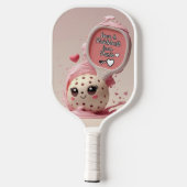 Eiffel Smash – Paris Pickleball Design Paddle (Achterkant)