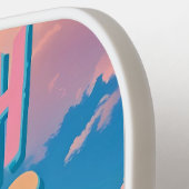 Eiffel Smash – Paris Pickleball Design Pickleball Paddle (Links Detail)