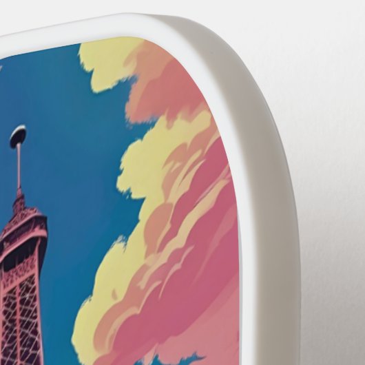 Eiffel Smash – Paris Pickleball Design Pickleball Paddle (Links Detail)