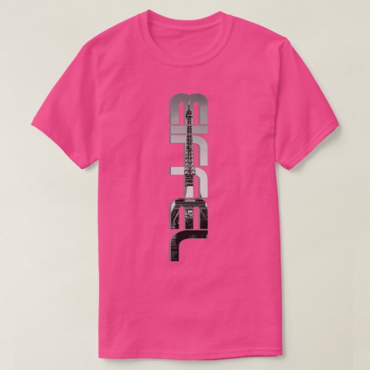Eiffel T-shirt (Design voorkant)