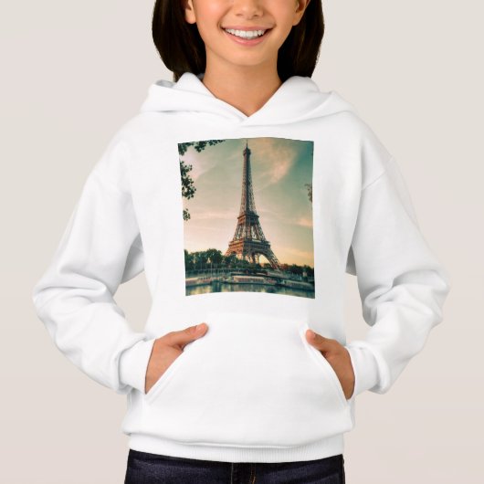 Eiffel tour lancer oreiller (Devant)