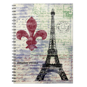 Eiffel Tower  Art-laptop Notitieboek