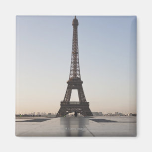 Eiffel Tower at dusk, Parijs, Ile-de-France; Magneet