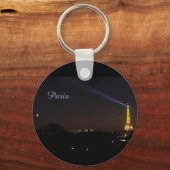 Eiffel Tower at Night Keychain (Voorkant)