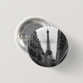 Eiffel Tower Badge Ronde Button 3,2 Cm (Voorkant /achterkant)