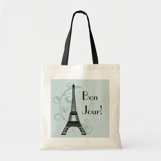 Eiffel Tower Bag Tote Bag (Voorkant)