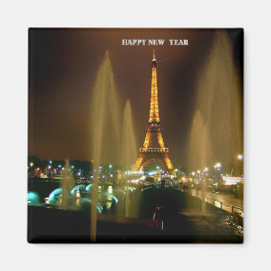 EIFFEL TOWER BIJ NACHT MAGNEET