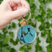Eiffel Tower Bride Sleutelhanger (Hand)