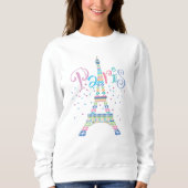 Eiffel Tower Confetti T-shirt (Voorkant)