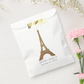 Eiffel Tower Custom Sweet 16 Favor Bag Bedankzakje (Gezegeld)