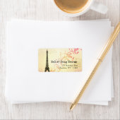Eiffel Tower Designer-labels Pas getrouwd Etiket (Insitu)