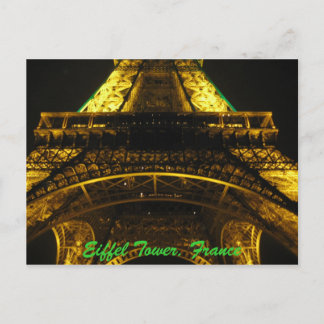 Eiffel Tower, France Postcard Briefkaart