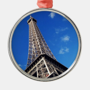 Eiffel Tower France Travel Photography Metalen Ornament