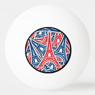 Eiffel Tower, Frankrijk Pattern Pingpongballen