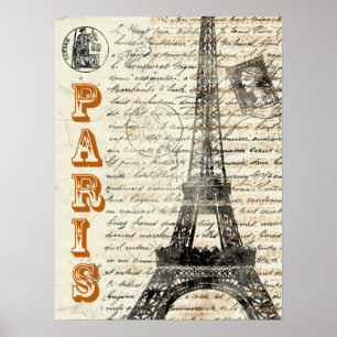 Eiffel Tower  Frans Poster