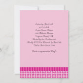 Eiffel Tower French Bridal Shower Kaart (Achterkant)