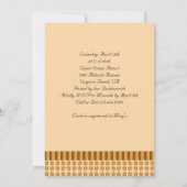 Eiffel Tower French Bridal Shower Kaart (Achterkant)