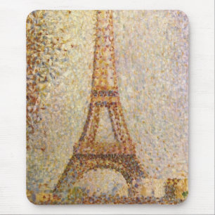 Eiffel Tower, gemaakt door Georges Seurat,  Kunst Muismat