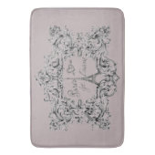 Eiffel Tower "I love Paris" "Paris Je taime" Badmat (Voorkant Verticaal)