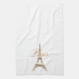 Eiffel Tower Kitchen Towel Theedoek