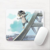 Eiffel Tower Mousepad Muismat (Met muis)