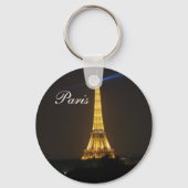 Eiffel Tower nacht Sleutelhanger (Voorkant)