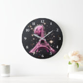 Eiffel Tower Night Moon           Grote Klok (Huis)
