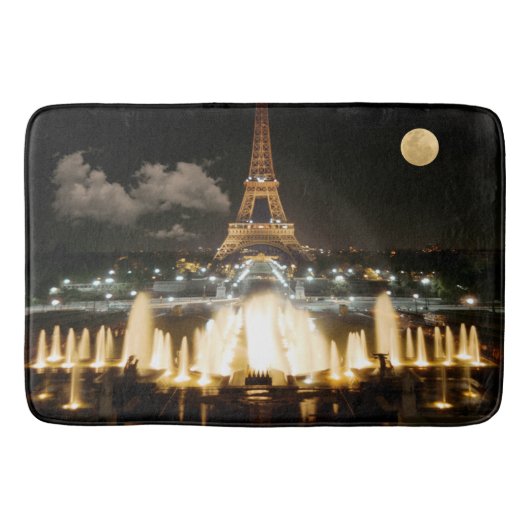 Eiffel Tower Non Slip Bath Mat (Voorkant)