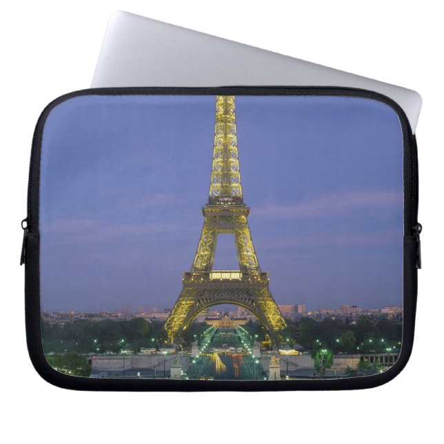 Eiffel Tower, Parijs, Frankrijk 2 Laptop Sleeve (Voorkant)