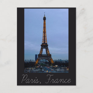 Eiffel Tower, Parijs Frankrijk Briefkaart