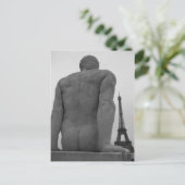 Eiffel Tower, Parijs Frankrijk Briefkaart II (Staand voorkant)