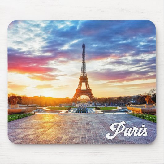 Eiffel Tower, Parijs, Frankrijk Muismat (Voorkant)