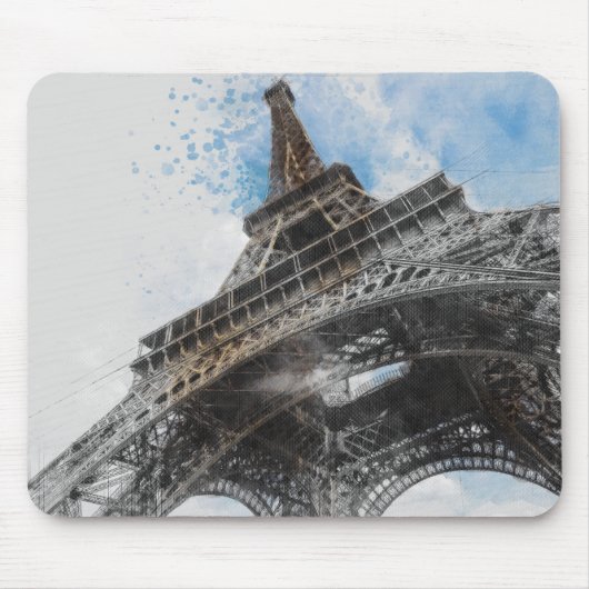 Eiffel Tower, Parijs, Frankrijk Muismat (Voorkant)