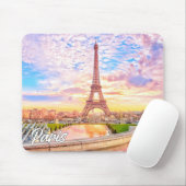 Eiffel Tower, Parijs, Frankrijk Muismat (Met muis)