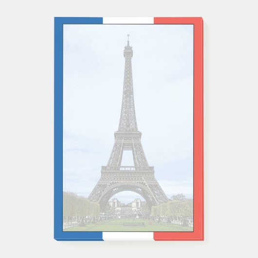 Eiffel Tower, Parijs, Frankrijk Post-it® Notes (Voorkant)
