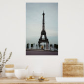 Eiffel Tower - Parijs, Frankrijk Poster (Keuken)
