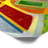 Eiffel Tower, Parijs -  schilderen door Delaunay Poster (Hoek)