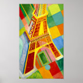 Eiffel Tower, Parijs -  schilderen door Delaunay Poster (Voorkant)