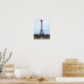 Eiffel Tower, Parijs, Texas Poster (Keuken)