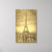  Eiffel Tower Paris #3 - Gewikkeld Canvas (Voorkant)