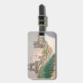  Eiffel Tower Paris Air Travel Adverteren Bagagelabel (Voorkant verticaal)