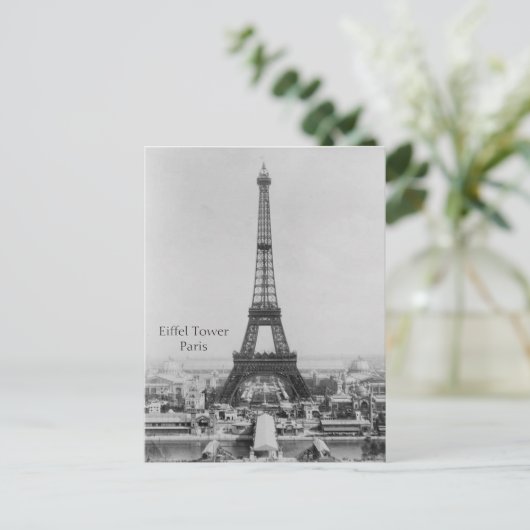 Eiffel Tower Paris Briefkaart (Staand voorkant)