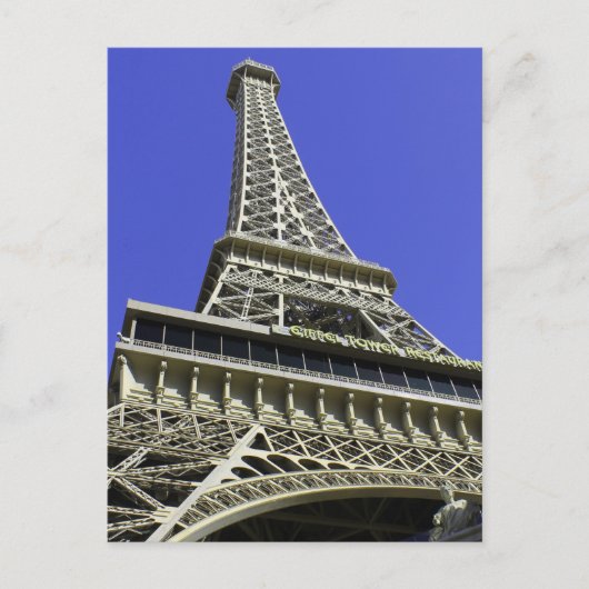 Eiffel Tower Paris Briefkaart (Voorkant)