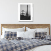 Eiffel Tower Paris Canvas Afdruk (Insitu (Slaapkamer))