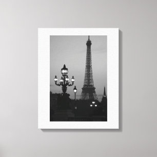 Eiffel Tower Paris Canvas Afdruk