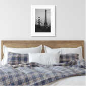 Eiffel Tower Paris Canvas Afdruk (Insitu (Slaapkamer))
